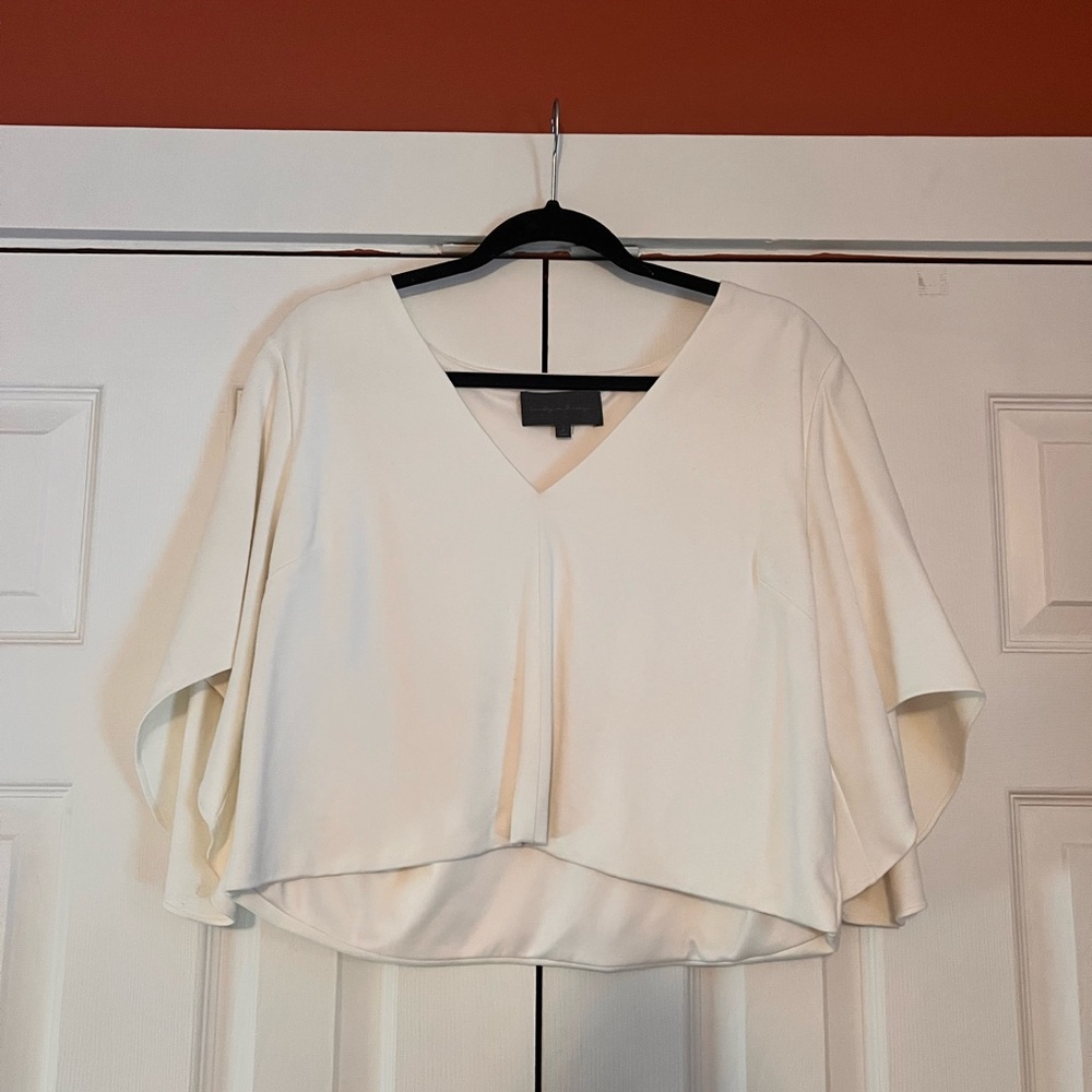 Sunday in Brooklyn Full-Sleeve Structured Top